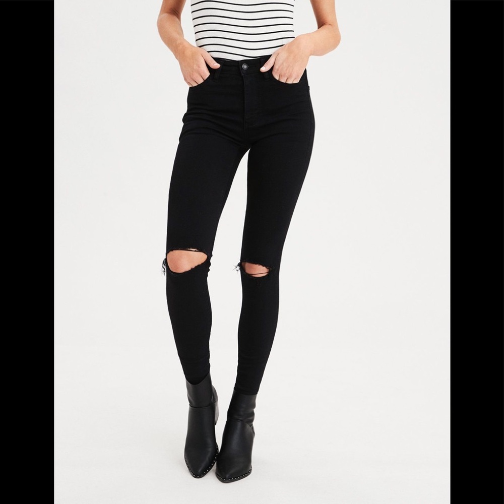 AE Next Level Stretch skinny jeans sz 6L